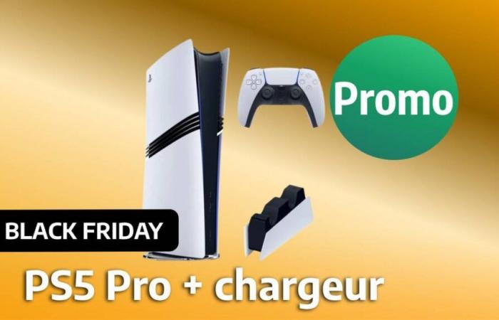 Il caricabatterie controller PS5 Pro + ad un prezzo molto conveniente durante il Black Friday