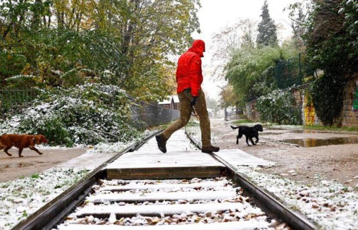 a Parigi, quattro centimetri di neve, “inauditi in 56 anni” a novembre