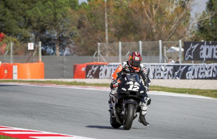 Maverick Viñales, al debutto con la Tech3 KTM