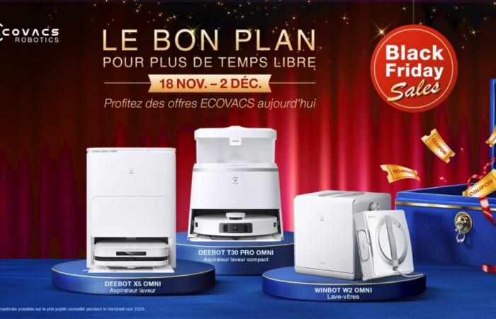 I robot aspirapolvere Ecovacs stanno facendo la loro rivoluzione, i loro prezzi salgono alle stelle durante il Black Friday