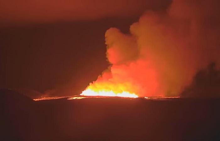 nuova eruzione vulcanica nella penisola di Reykjanes, la settima in quasi un anno