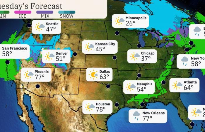 Previsioni di viaggio meteorologiche per il Ringraziamento | Weather.com