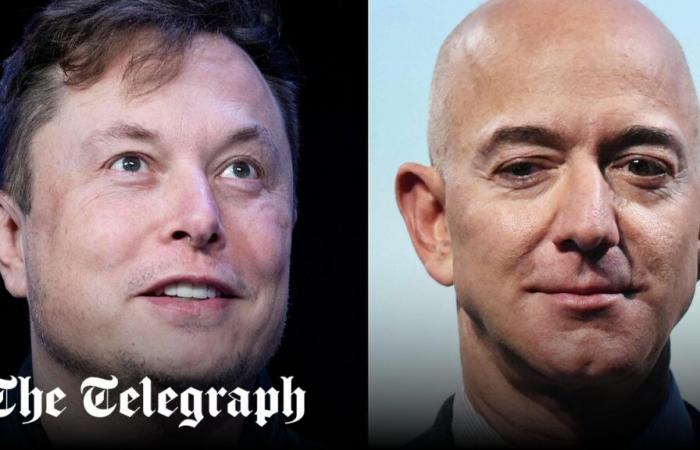 Elon Musk riaccende la faida con Jeff Bezos sulla previsione elettorale del capo di Amazon