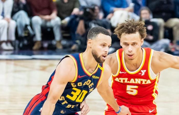 Golden State Warriors-Atlanta Hawks-Xinhua