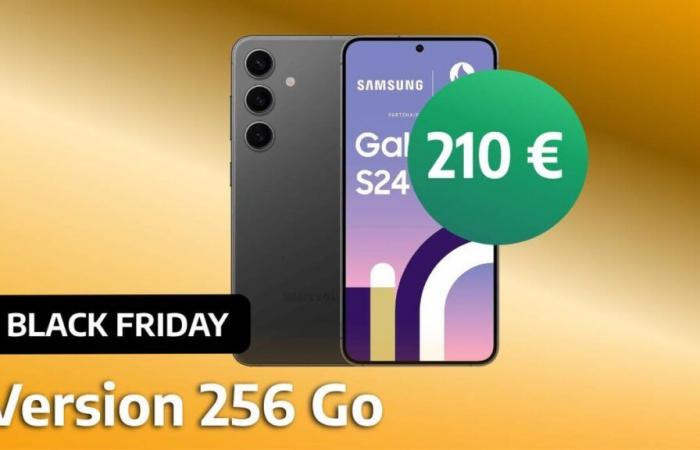 Il Galaxy S24 da 256 GB diventa più economico durante il Black Friday