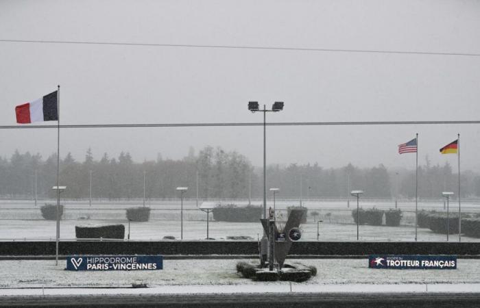 riunione annullata a Vincennes per neve