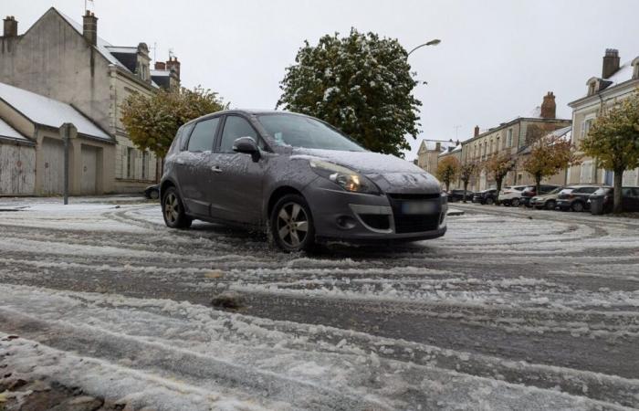 forti nevicate nella Sarthe, aggiornamento in tempo reale sulle strade