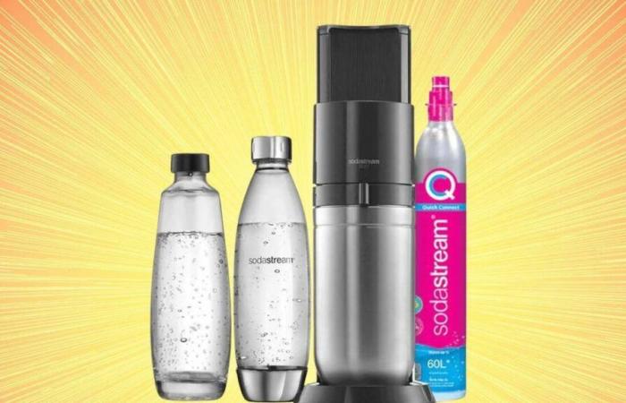 Passa dall’acqua naturale a quella frizzante in un batter d’occhio con questa macchina Sodastream a meno di 120 euro