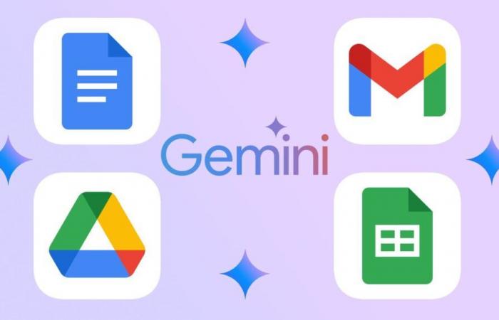 Dimentica Gmail, Documenti e Fogli vecchio stile: Google trasforma tutta la sua suite con Gemini in francese