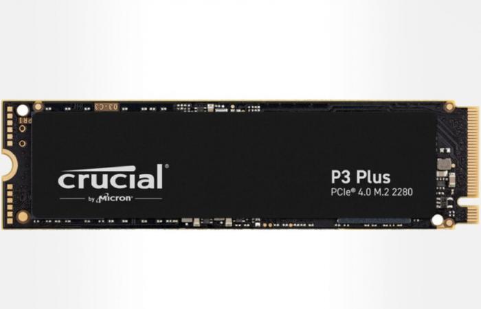 Questo SSD NVMe Crucial P3 Plus da 1 TB a un prezzo speciale è perfetto per migliorare il tuo PC!