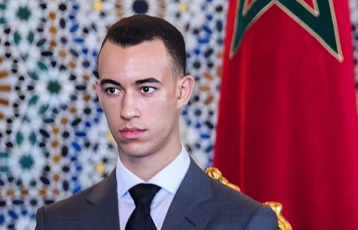 Su istruzioni elevate del re, il principe ereditario Moulay El Hassan riceve il presidente cinese a Casablanca