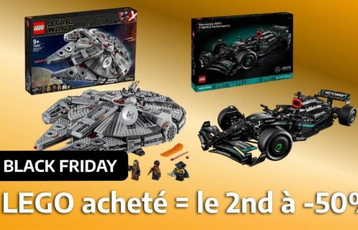 Per il Black Friday, il secondo LEGO ha uno sconto del 50% presso questo commerciante