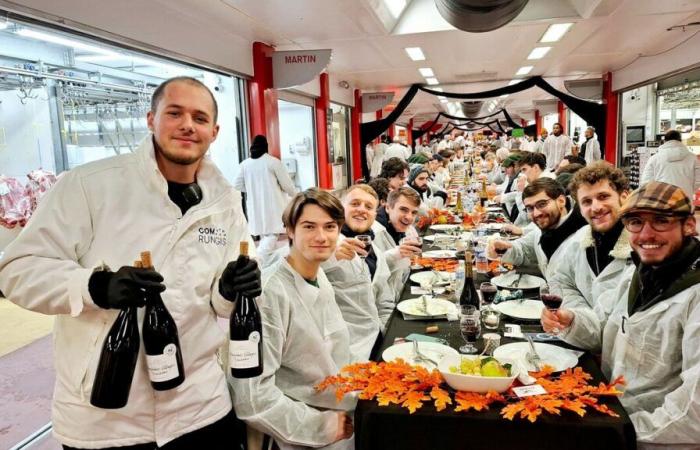 Banchetto XXL, fanfara e barbecue… Sono le 6 e Rungis stappa il Beaujolais Nouveau