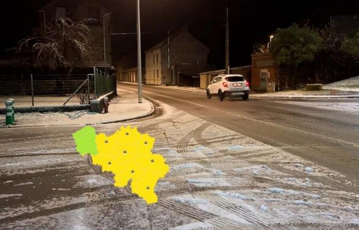 Nevicate: macchie di ghiaccio sulle strade questo giovedì mattina, fare attenzione alla guida