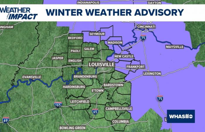 Nevicherà oggi? | Tempo a Louisville, Kentucky