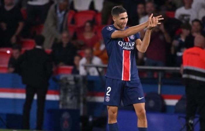 Achraf Hakimi ha prolungato il contratto con il PSG