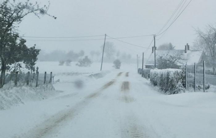 Presente neve nel Canale Sud, condizioni di traffico difficili