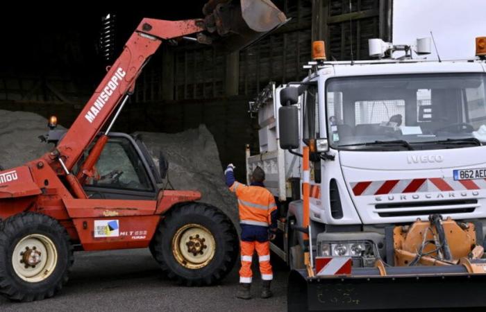 servizi di sgombero neve sul piede di guerra