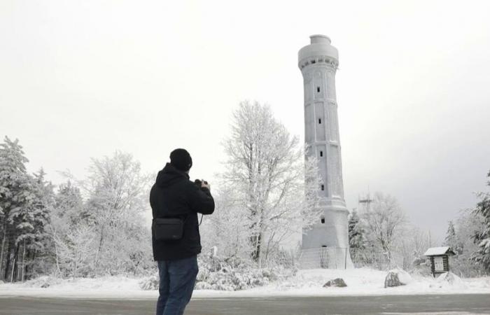 Nei Vosgi la neve è abbondante ma potrebbe non durare