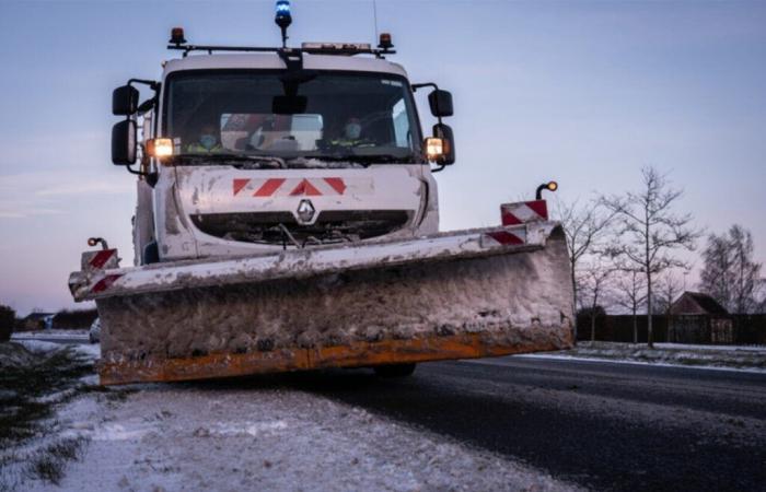 Traffico difficile sulle strade intorno a Louviers