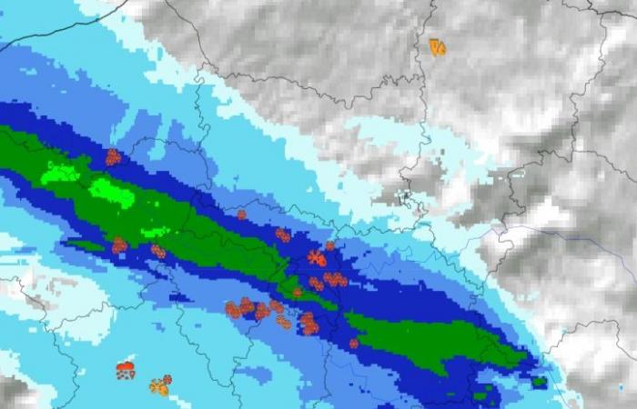 Il reparto sotto la neve stasera?