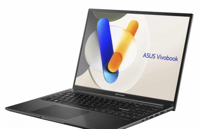 Asus Vivobook 16 N1604XA-MB042W, Nero sottile e leggero PC portatile da 16″ con Ryzen 9 7940HS multimediale ad alte prestazioni con veloce SSD da 1 TB – LaptopSpirit