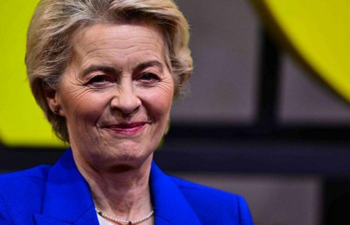 Ursula von der Leyen aiuta un passeggero in difficoltà su un volo Swiss