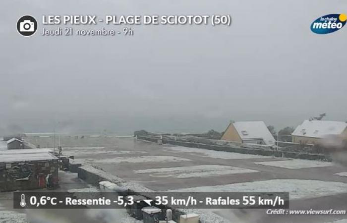 Monitoraggio meteorologico: raffiche fino a 155 km/h a ovest, neve nell'Île-de-France