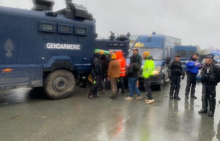 Mobilitazione degli agricoltori della Gironda: manifestanti evacuati da Beychac-et-Caillau dai gendarmi