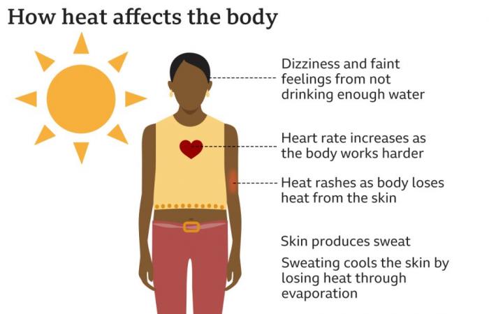 Come funzionano gli avvisi di salute relativi al freddo e al caldo?