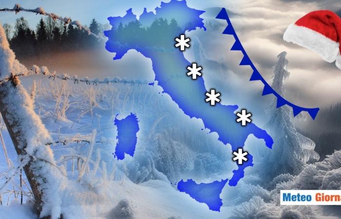 Meteo, Adriatico sotto la NEVE: le prime proiezioni per il Natale 2024