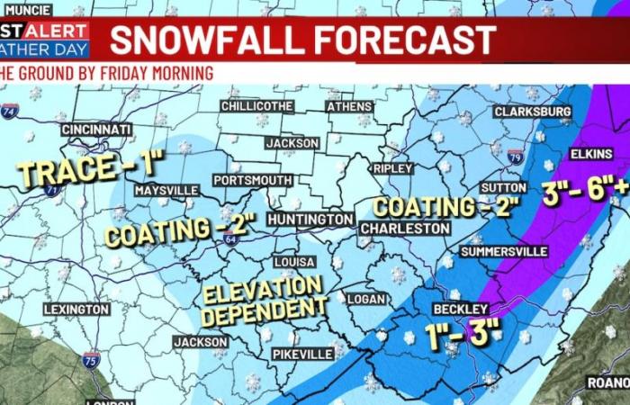 PRIMO GIORNO DI ALLERTA METEO | Ecco che arriva la neve