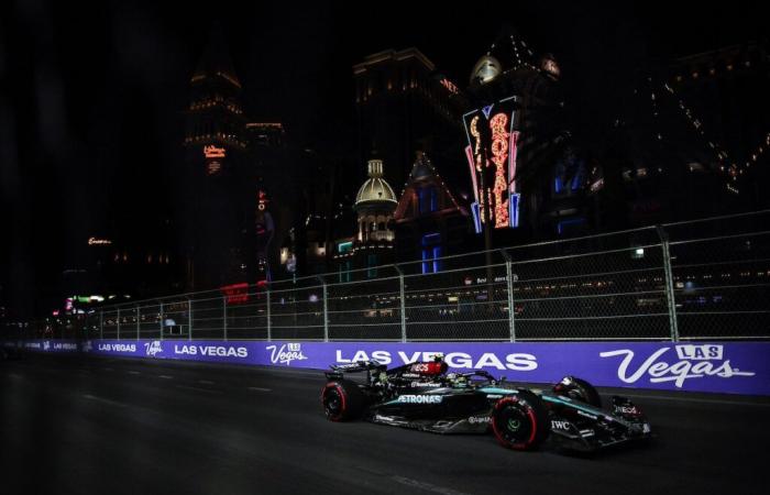 Las Vegas – EL2: Lewis Hamilton si conferma sulla Strip