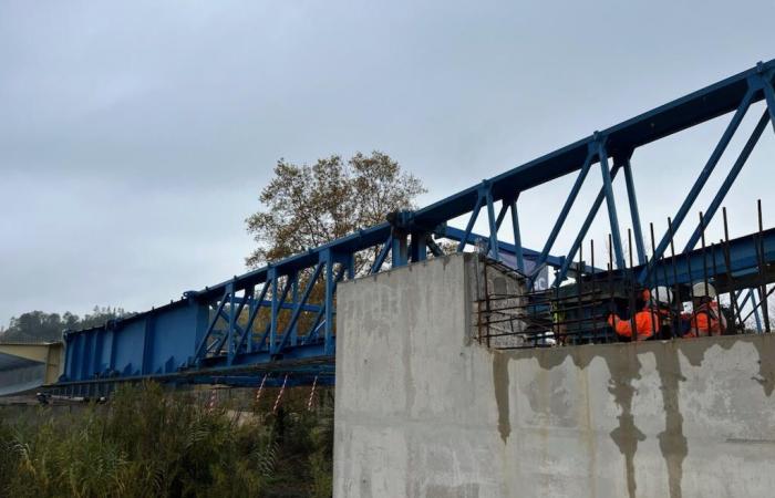 con un viadotto di 73 metri il progetto Lien raggiunge un nuovo traguardo