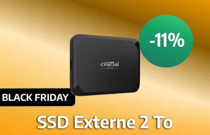 SSD esterno: 2 TB ad un prezzo eccellente grazie a questa offerta sul Crucial X9