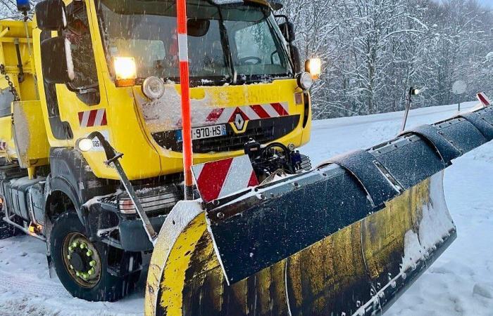 Neve e ghiaccio: le condizioni del traffico in Franca Contea questo venerdì mattina