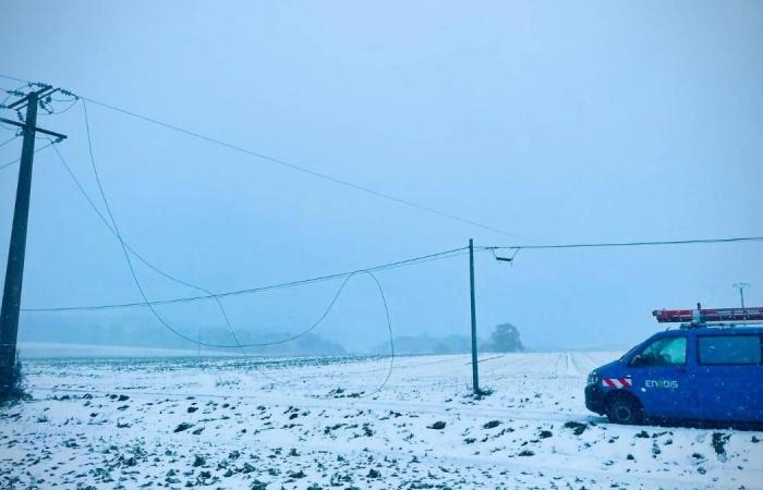 LIVE – Depressione del Caetano: 14.500 clienti ancora senza elettricità nell'Eure-et-Loir, da 2 a 3 cm di neve previsti questa mattina a Yvelines