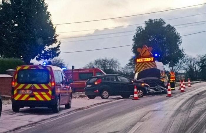 incidenti e difficoltà di circolazione dal Pays de Bray alla Somme e all'Oise