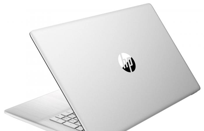 Promo €469 HP 17-cp2036nf, PC portatile argento economico grande formato 17″ IPS Full HD sottile e leggero con AMD Ryzen 5 con veloce storage SSD da 512 GB