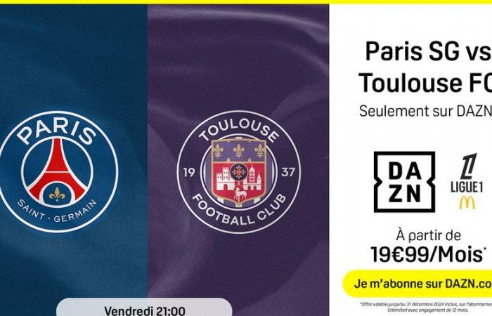 Come sfruttare le vantaggiose offerte DAZN per vedere il live PSG-Tolosa questo fine settimana?