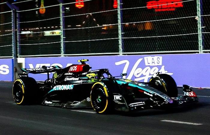 Formula 1 | Las Vegas, FP1: Hamilton conquista la doppietta della Mercedes F1