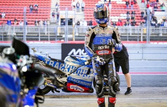 MotoGP, Test Barcellona, ​​Ai Ogura: “essere in pista con loro mi rendeva nervoso”