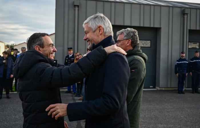 Retailleau e Wauquiez dimostrano la loro buona intesa nell'Alta Loira