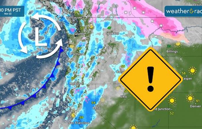 Entrambe le coste alle prese con neve, pioggia, vento – Notizie meteo