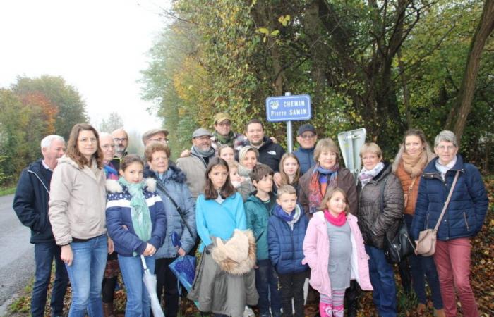 Un percorso nel nome del grande combattente della resistenza Pierre Samin, inaugurato a Vimoutiers, nell'Orne