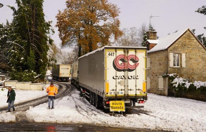 Naufraghi sulla strada dell'Orne, testimoniano i camionisti Jean-François ed Eric