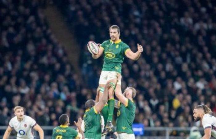 Etzebeth negli Springboks XV