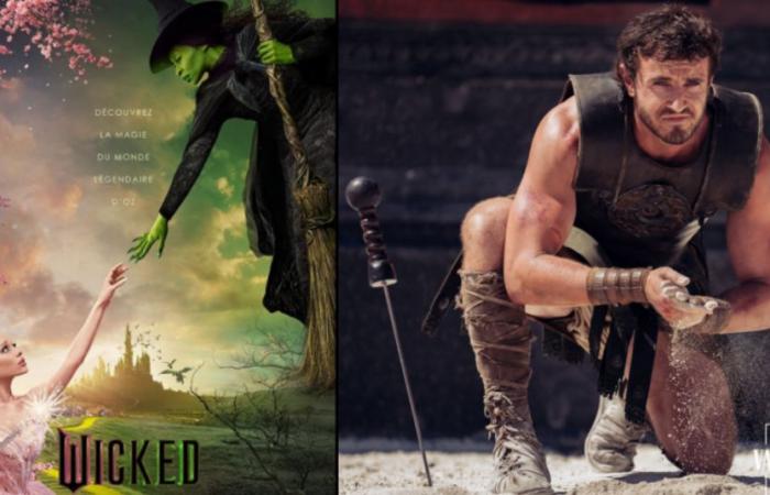 Glicked: chi vincerà il match al botteghino tra Gladiatore 2 e Wicked?