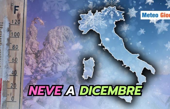 Neve a dicembre: un'ipotesi meteo concreta, ma attenzione