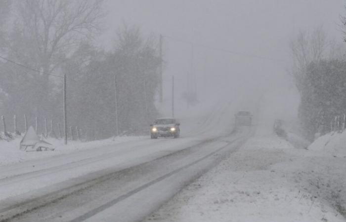 Neve: migliaia di case prive di energia elettrica nella Manica, i camion possono viaggiare su tutte le strade